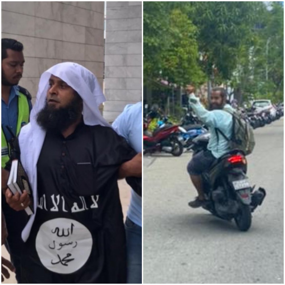 Update: Jumhooree Party ge tharujamaanu Ali Solih ah thoonu ehchakun hamalaa dheefa vanee mifahun Salman miskithah Keerithi Rasoola Muhammad S.A.W ge kalimafulhu nahamu gothuga beynun kohgen hukuru namaadhu huttuvan minbar ah eri meeha!

Ithuru: t.me/MvCrisis/73107