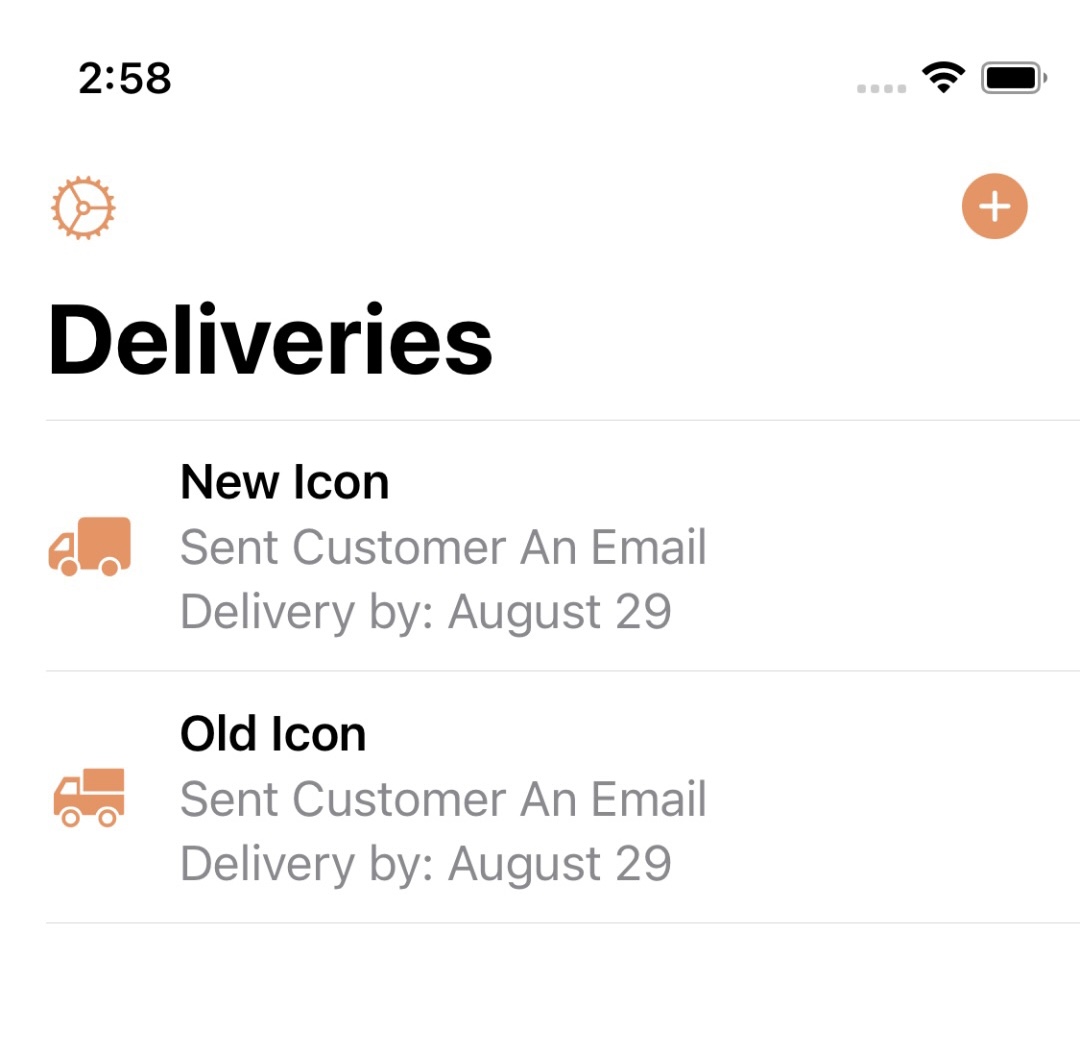 parcel_app's tweet image. Old or new icon?