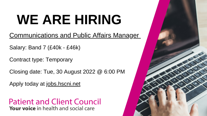 Patient and Client Council (PCC) tweet media