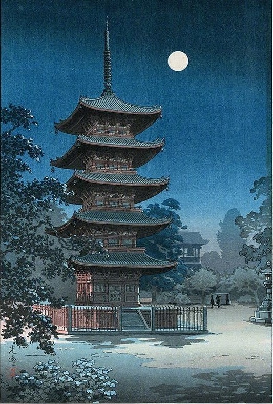 Hasui Kawase (川瀬 巴水, Kawase Hasui, May 18, 1883 – November 7, 1957) was an artist, one of modern Japan's most important and prolific printmakers.