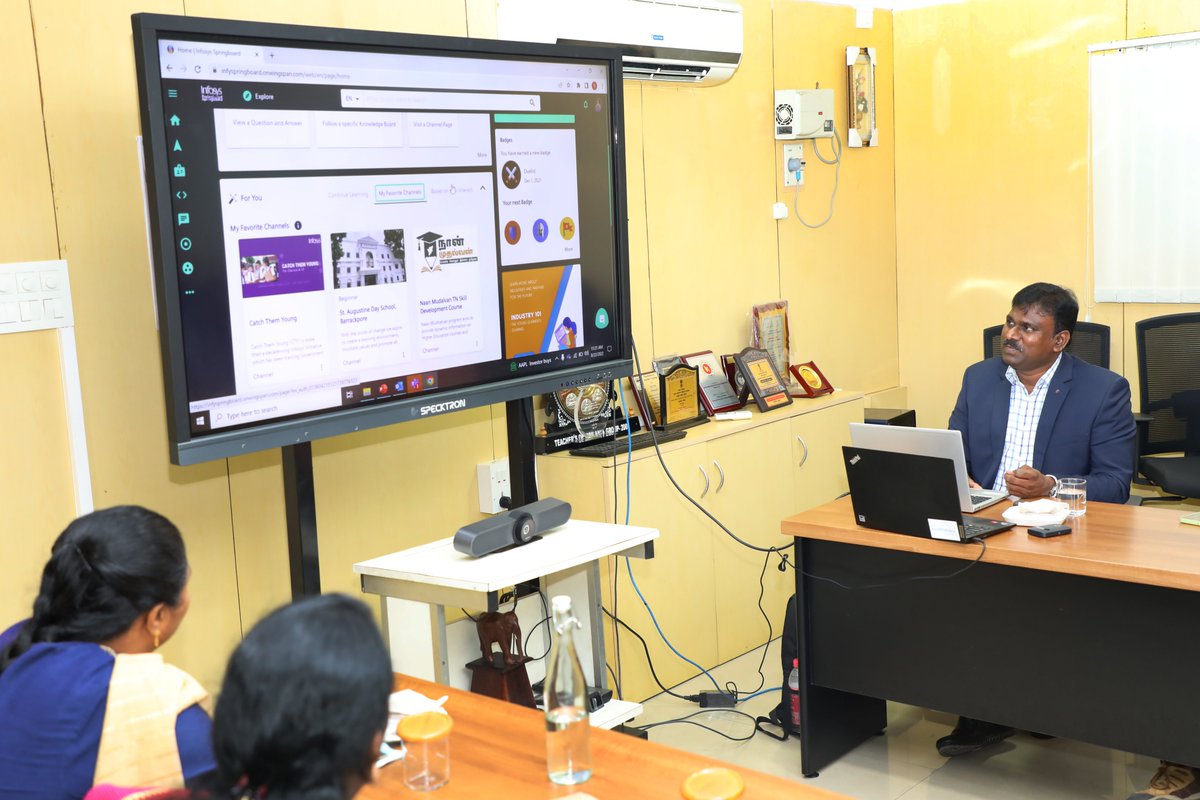 nitttr_chennai's tweet photo. NITTTR Chennai inks MoU with Infosys for Academic Cooperation and Research Collaboration. https://t.co/fQbUOMqRn2