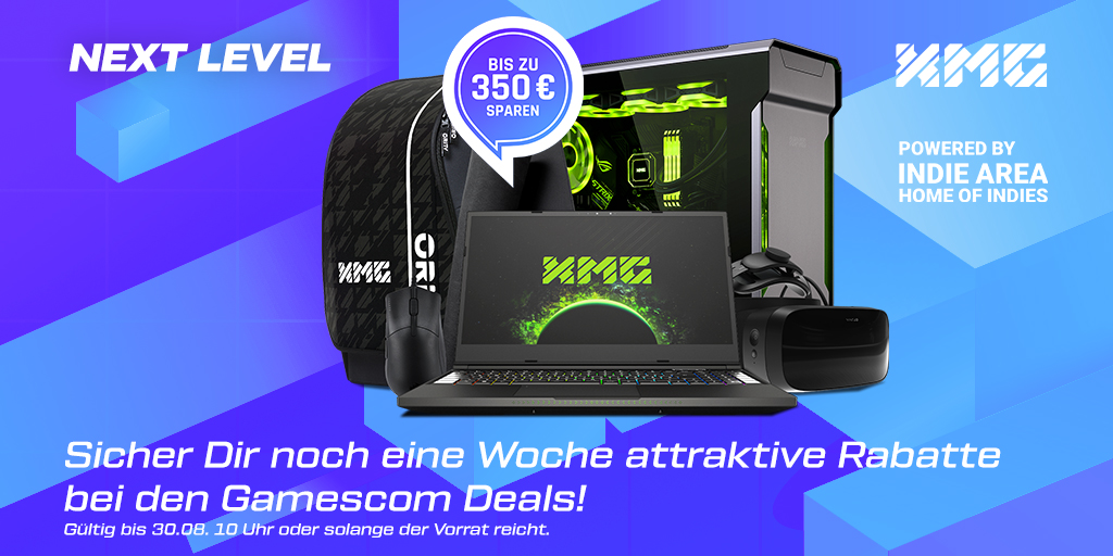 xmg_gg's tweet photo. 🎵 #gamescom ist nur einmal im Jahr...
...genauso wie die #GamescomDeals! Sicher Dir jetzt noch bis zu 350 € Rabatt auf ausgewählte Laptops, Desktop-PCs und mehr!
😍 Hier lang: https://t.co/A28jGouP5Q
#bestware #XMG #Gaming #ORITY #GamingLaptop #Corsair #Seasonic #HP #Varjo https://t.co/rLZoTYzCd1