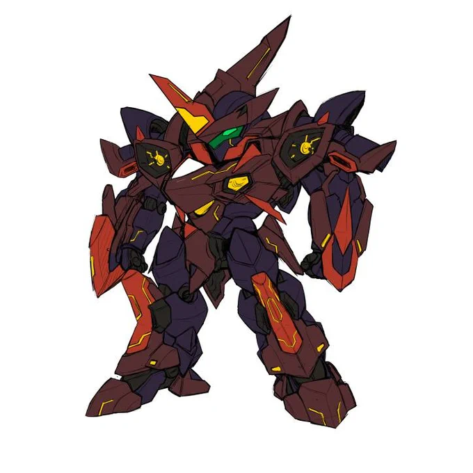 昔描いたスパロボオリジナルのヤツ 