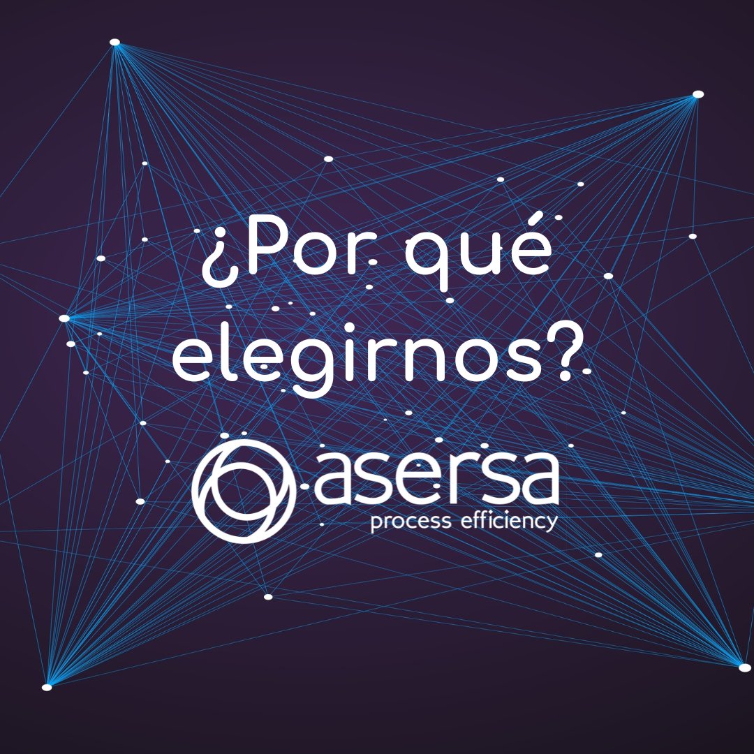 🈁 35 años de experiencia en los sectores de la informática y la distribución. 
❇ Gracias a nuestros profesionales cualificados el desarrollo de su proyecto, tanto software como infraestructura tecnológica, 𝐬𝐞𝐫𝐚́ 𝐢𝐧𝐟𝐚𝐥𝐢𝐛𝐥𝐞 🔝🔝
ℹTODA LA INFO asersa.com
