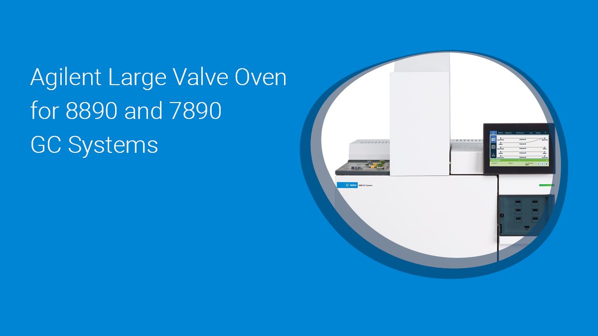 Complex, multi-valve applications are no problem with the #Agilent Large Valve Oven for 8890 &amp; 7890 GC systems. Unlike valve ovens from other manufacturers, it does not take up any bench space because it sits on top of the Agilent GC: bit.ly/3dJxSkg
#gaschromatography
