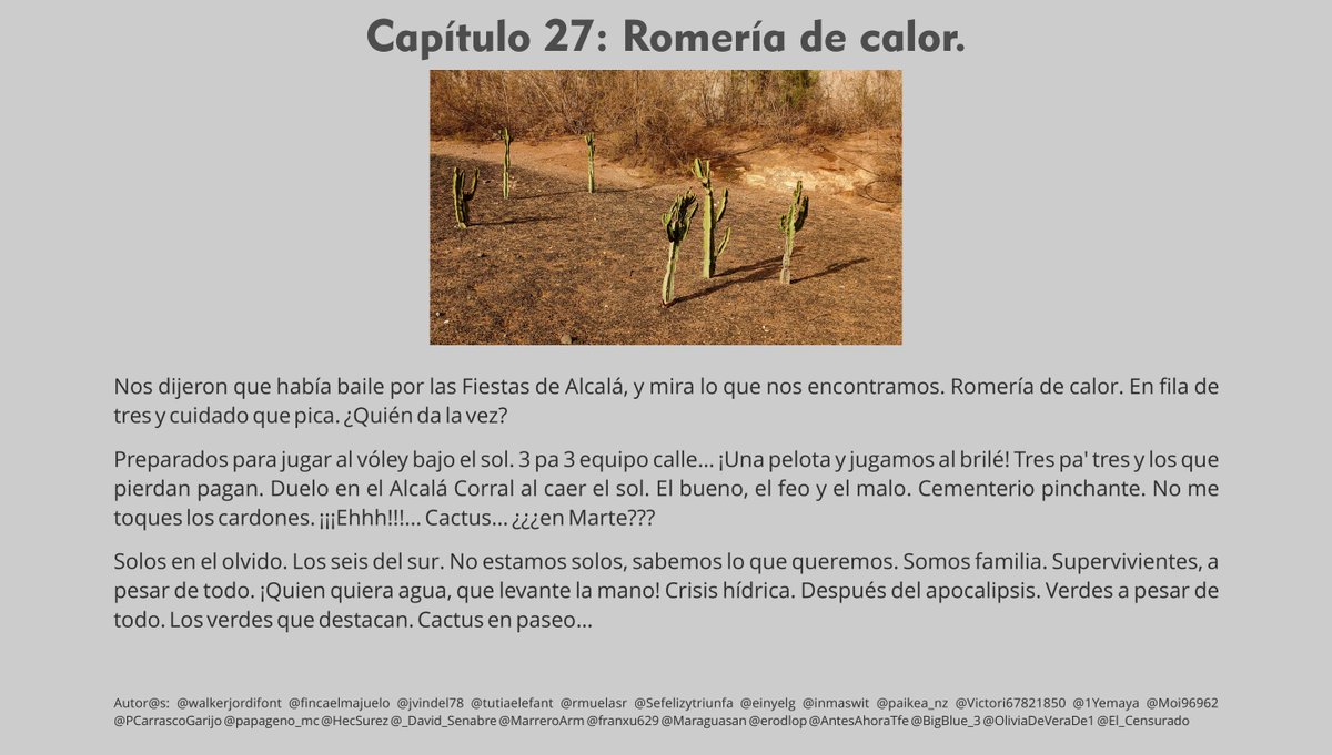 teidagua's tweet photo. 📚

Los #MicroRelatosCompartidos  #Edición2022 

Hoy Capítulo 27 - Un experimento literario 📖 un creativo relato sobre las respuestas que recibimos a una foto propuesta 🖼️
#ArteCasual #LiteraturaCreativa https://t.co/5nyFC1gt6d