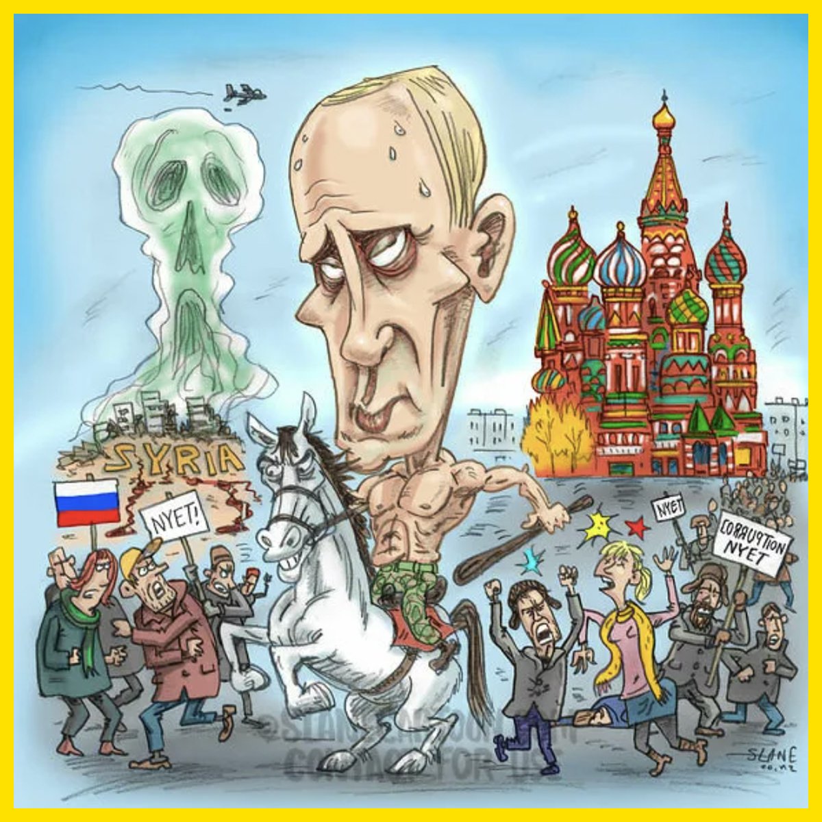 Путин карикатура