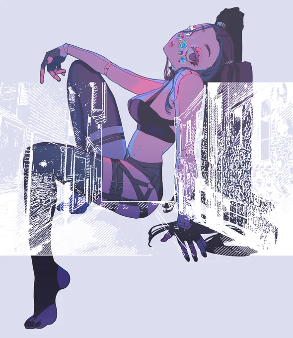 全身 