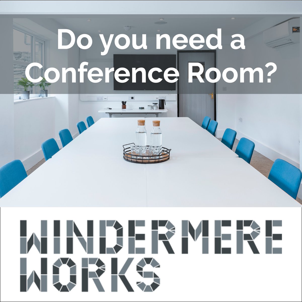 Do you need to book a Conference Room in or close to Windermere?

Our Conference Room, excellent for larger meetings or training, comfortably seats up to 14.

Contact Bill Smith on 07766 208082 or email enquiries@windermereworks.com
#WindermereWorks #WindermereWorksForYou