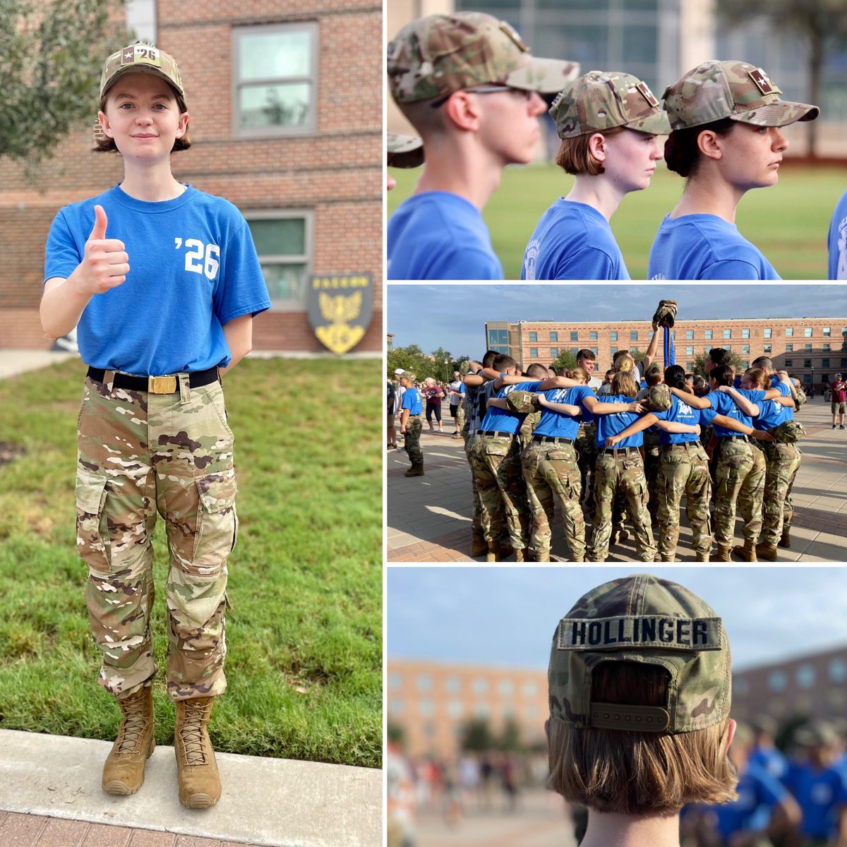 Sad news: Yesterday I left Em in Aggieland for her freshman year. Happy news: I get to see my entire Henderson family back in the building today. 👍❤️