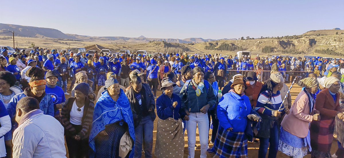 SMochoboroane's tweet photo. Seboka sa setereke sa Butha - Buthe Maobane.

#VoteMEC https://t.co/fQBARwnt4r
