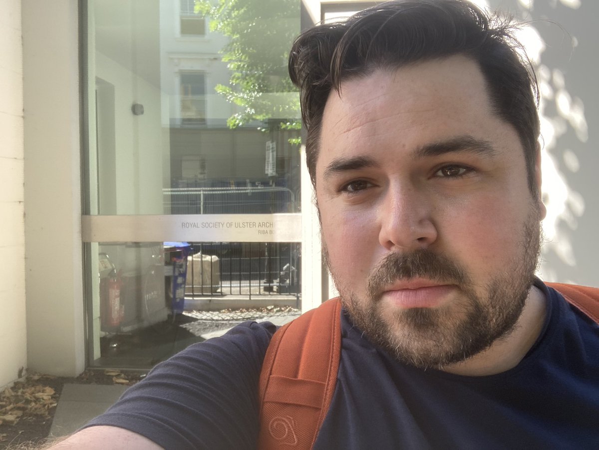 gregalexfox's tweet photo. A little while ago, on a roasting hot day, I said farewell to @ArchitectureNI which has been my work home for the last ten months.

I have had a blast and would like to thank all the members who have helped me along the way, but most of all the RSUA team! https://t.co/jr17so2pbf
