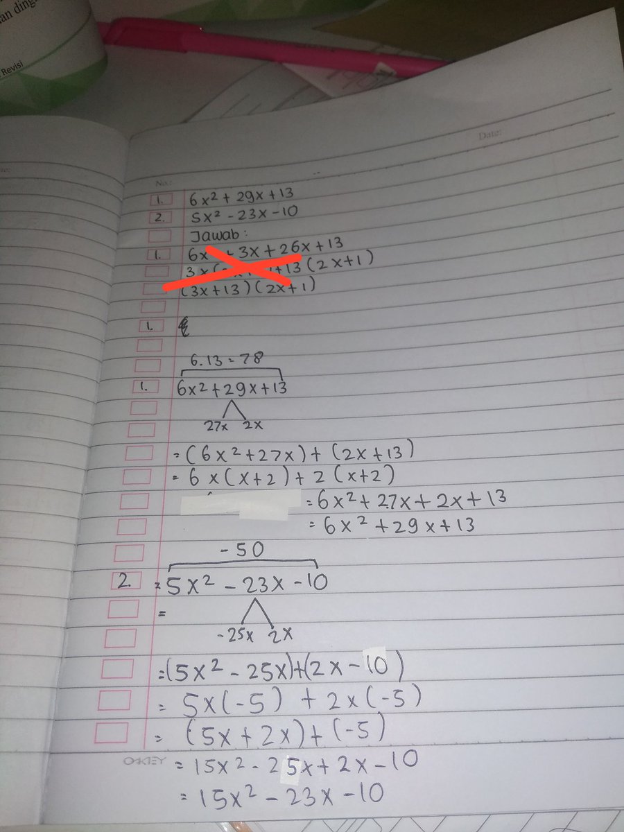 njmstudy_'s tweet image. Moots mau minta tolong koreksiin ini dong wrwrwrw ini udah bener belom sihh?? Minta tolong banget inimah 🙏🏻🙏🏻