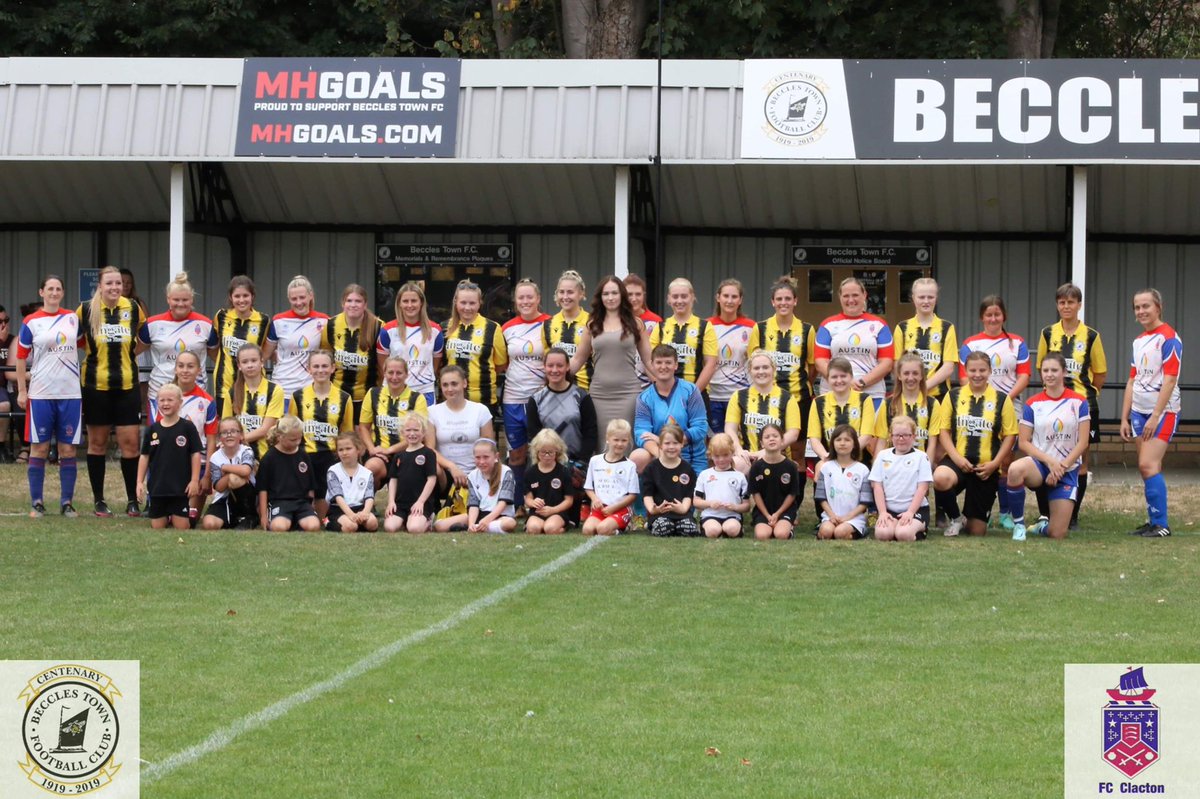 Becclesladiesfc's tweet photo. @SuffolkFA @NWGFL @WF_East  @BecclesFC @TownBungay @BecclesSSEWildc fantastic day raising money for @EastAngliAirAmb with our play for Mae game thanks to @maddsys for a great game , with donations on the gate and the raffle we held we raised £716.26 https://t.co/EvFZP3ZPml