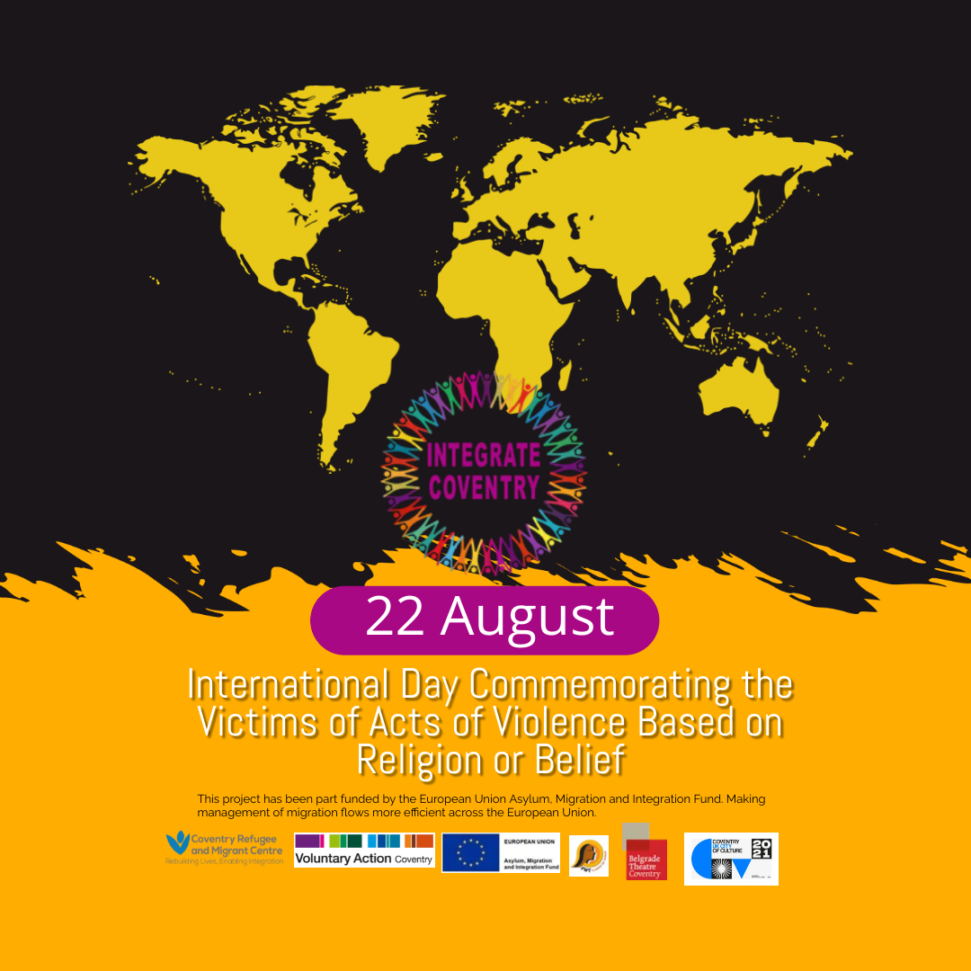 IntegrateCov's tweet photo. Despite living in the 21st century, there are parts of the world where people still have no freedom to practice their religious beliefs.
Today, the world commits to protecting an individualโs right to freedom of religion.
#integrate #integratecoventry https://t.co/gZYDWcVrX6