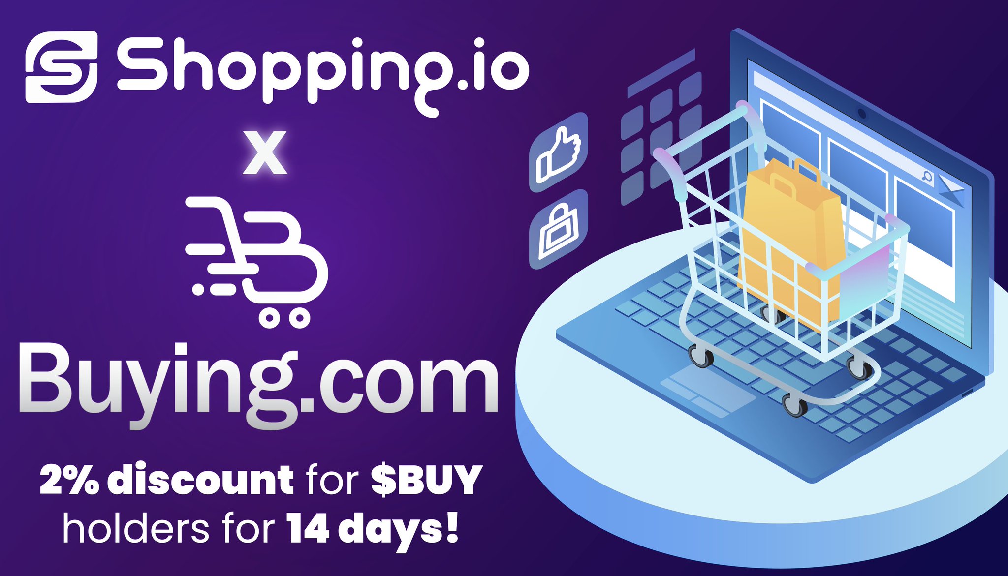Shopping.io on Twitter "1/2)https//t.co/WAhDgOT5KJ has teamed up with