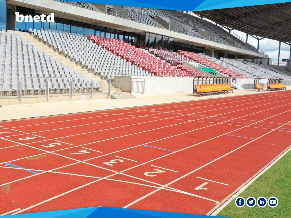 BNETD_CI's tweet photo. #CAN2023: AVANCEMENT DU STADE DE #YAMOUSSOUKRO - JUIN 2022

Ce projet consiste en la construction d'un stade de 20 000 places et la réhabilitation de 4 terrains d'entraînement. Les travaux du stade de compétition de Yamoussoukro sont achevés à 99 %. https://t.co/wvQOvePT1z https://t.co/2EYAJpjaul