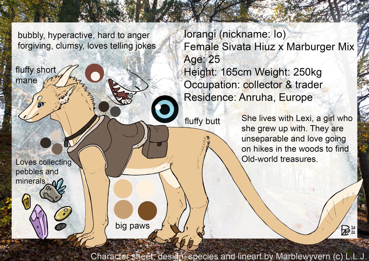 marblewyvern's tweet photo. Ah yes, not me finishing up 3 ref sheets and sharing them one by one nuh nuh https://t.co/ajele6jPlb