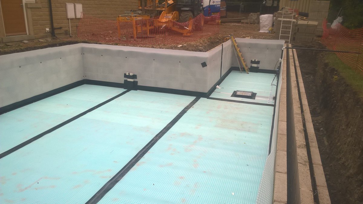 Combined basement waterproofing taking shape in Yorkshire to this new build swimming pool extension.

As appointed waterproofing specialists, Protectahome are providing the complete waterproofing package and taking full liability for the same.

#specialists