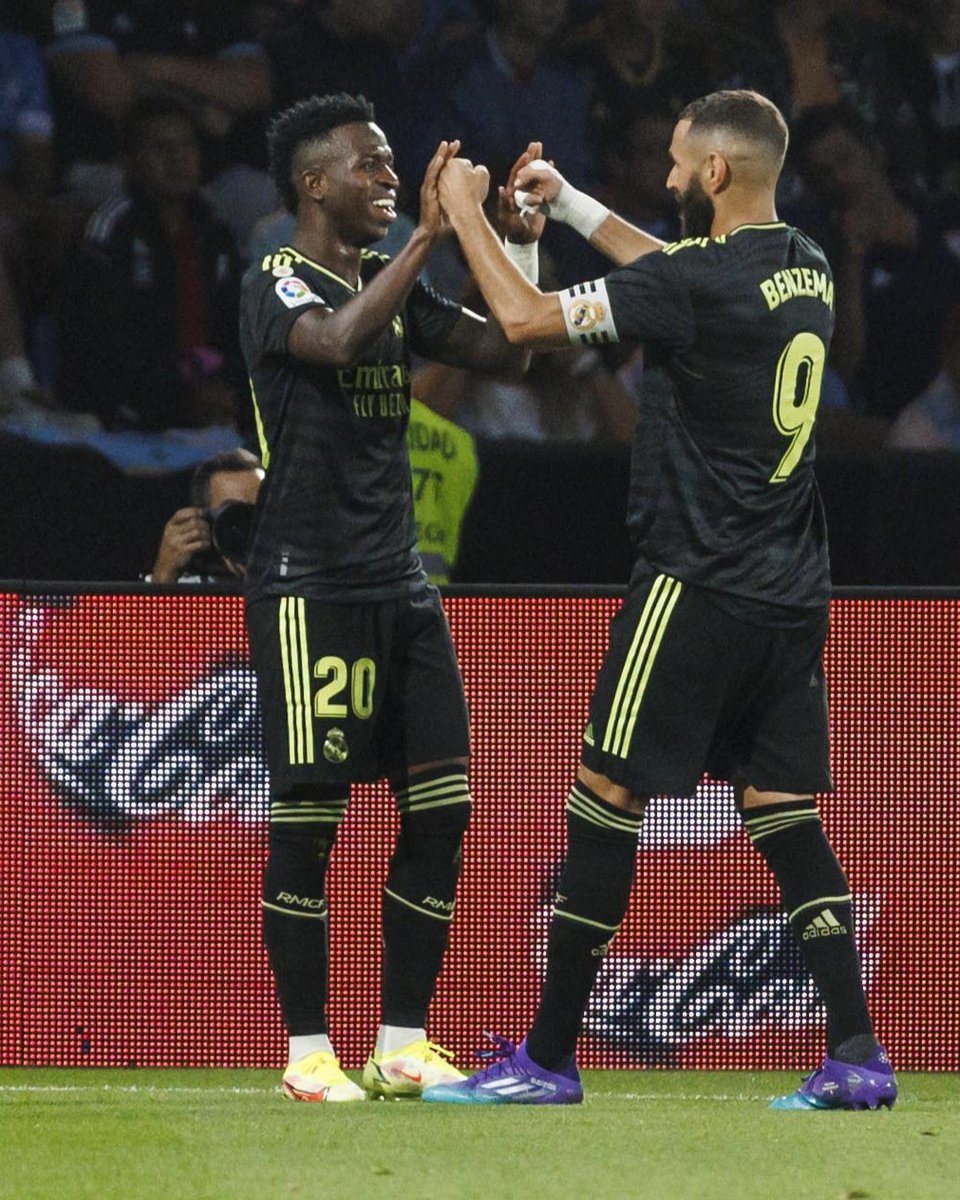 ✋👊⚡©🤚👊

🤍 @vinijr
🤍 @Benzema

#CeltaRealMadrid 
#KickOffLaLigaSantander