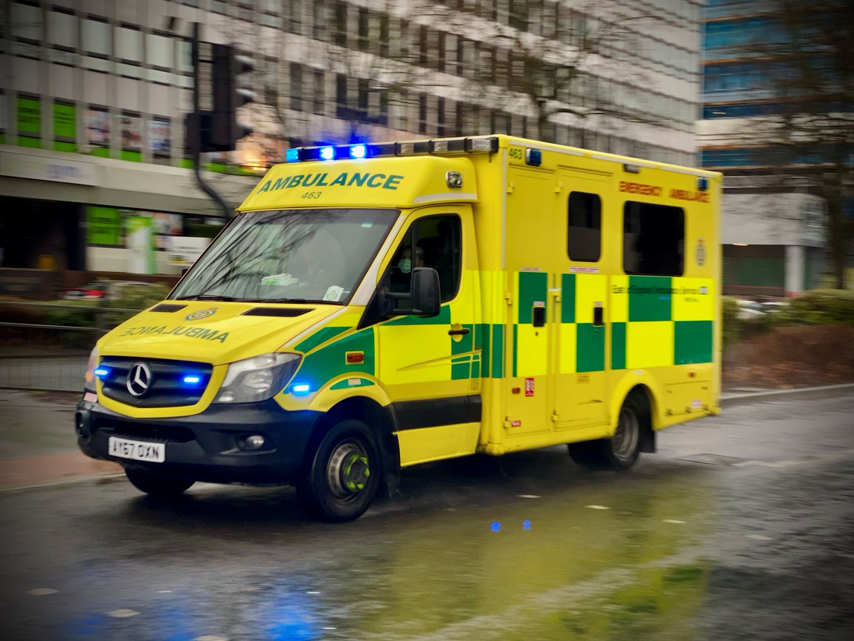 Think before you park. Can an emergency vehicle get through in an emergency? 

Please make sure you leave enough space for our ambulances and other blue light colleagues are able to pass you 🚑

📷 photo: @viewfromtheiphone