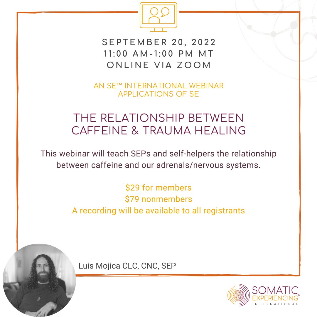 Somatic Exp On Twitter Https Traumahealing Org Coffeeandtrauma