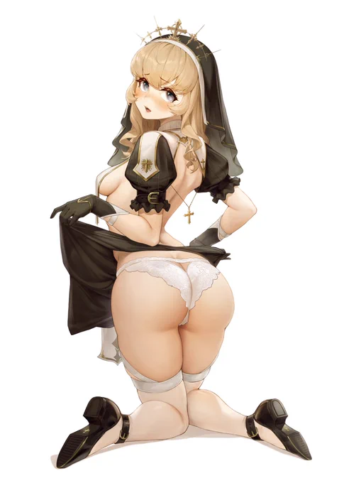 私の体を使ってください
あなたの罪は赦される
ここよ~ 