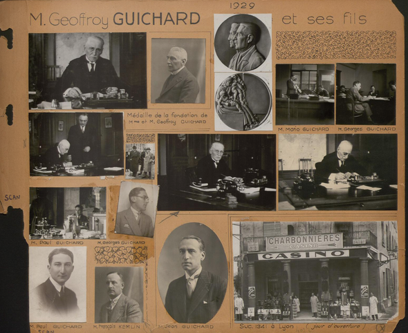 En 2016, le <a href="/Groupe_Casino/">Groupe Casino</a> a confié son patrimoine historique à <a href="/saint_etienne_/">Ville Saint-Étienne</a>.  Parmi les documents déposés aux #Archives municipales, des albums photos, dont le 1er, réalisé entre 1914 et 1934, est disponible sur leur site web
bit.ly/3R1X6Zo