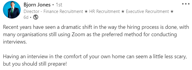 BlusourceUK's tweet image. Click here to find out how: bit.ly/3z6aMvh

#ZoomInterviews #RemoteInterviews #InterviewPrep #GettingHired