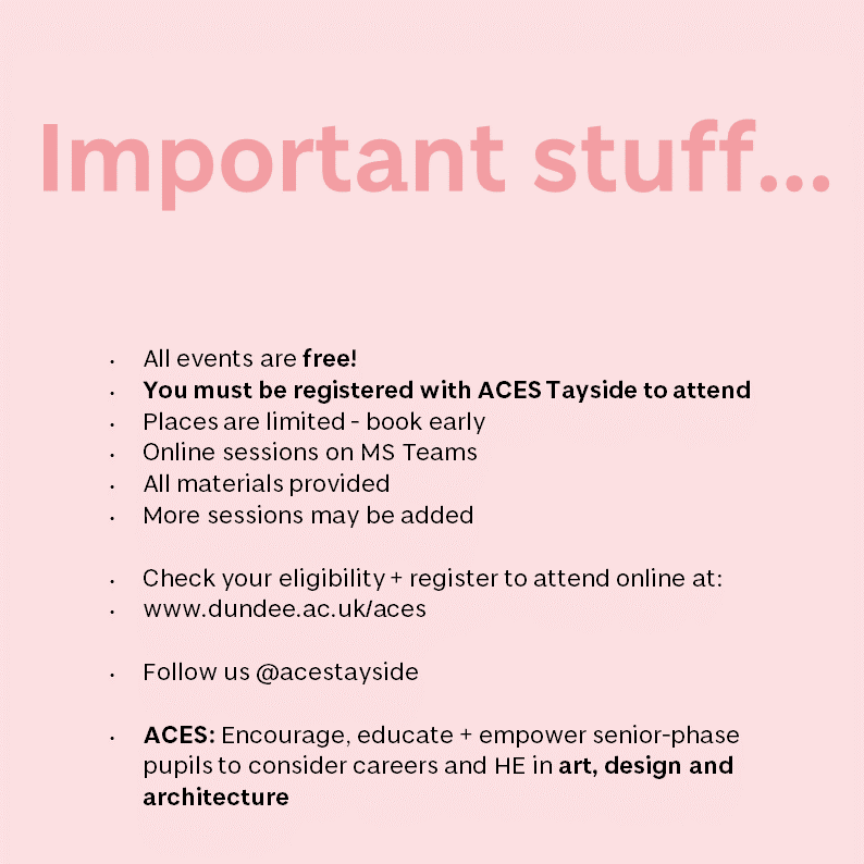 Our autumn programme events is now live @ dundee.ac.uk/aces - get booking!