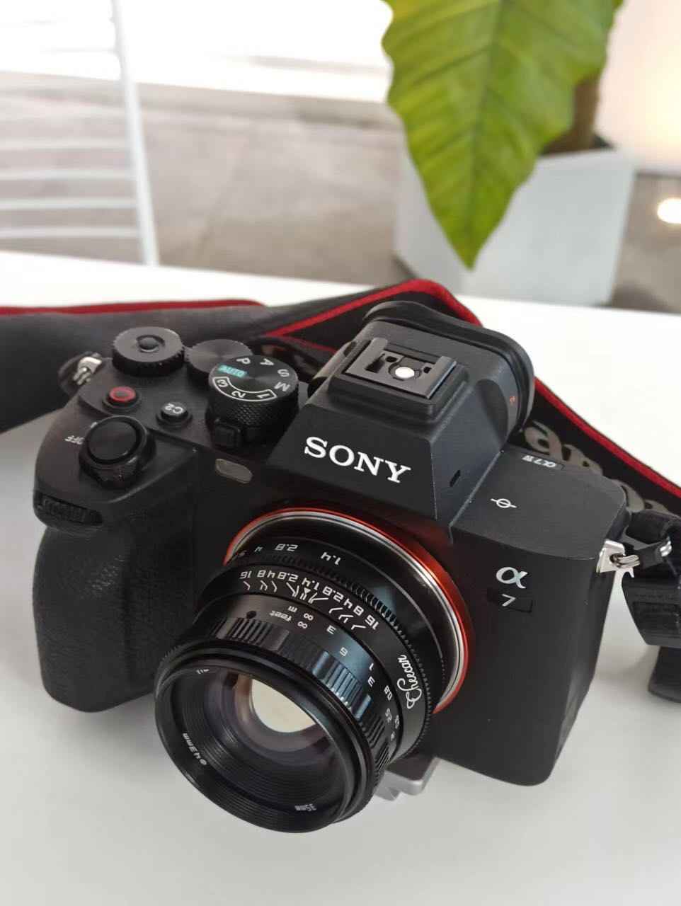 春早割 【美品】SONY a7 + Pergear 35mm f1.4(ほぼ新品) デジタル