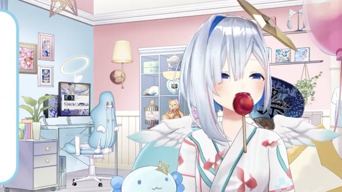 天界学園放送部のtwitterイラスト作品