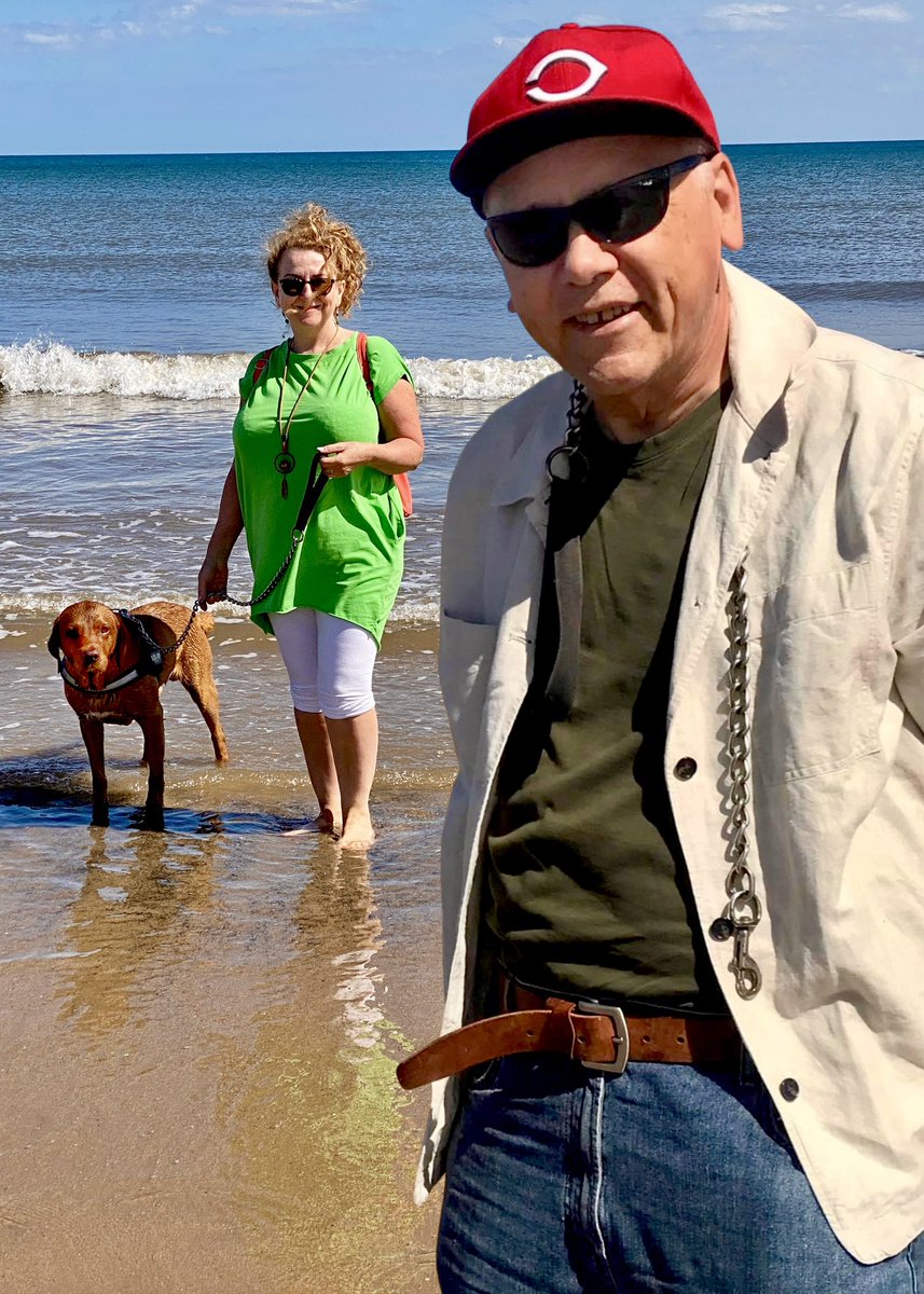 GW1962's tweet photo. Sixty! No way. Thanks for all your happy birthday messages. Had the best ever pre big 60 gift yesterday - instead of #LasVegas opted for a romantic stroll on the beach with Mrs W @FionaWalker66 &amp; @FoxRedLester at #Fraisthorpe near #Bridlington. https://t.co/dqwEsxy4Mr