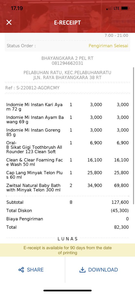 Halo <a href="/alfamart/">Alfamart</a> <a href="/sahabatalfamart/">Sahabat Alfamart</a> <a href="/zwitsal/">bh</a> Aku beli Zwitsal tgl 12 Agustus pakai Alfagift, tadi feeling pengen liat exp, ternyata udah Kadaluarsa! Mohon kebijaksanaannya y! Apalagi ini dipakai anakku, mulai merah2 badannya 😭😭😭