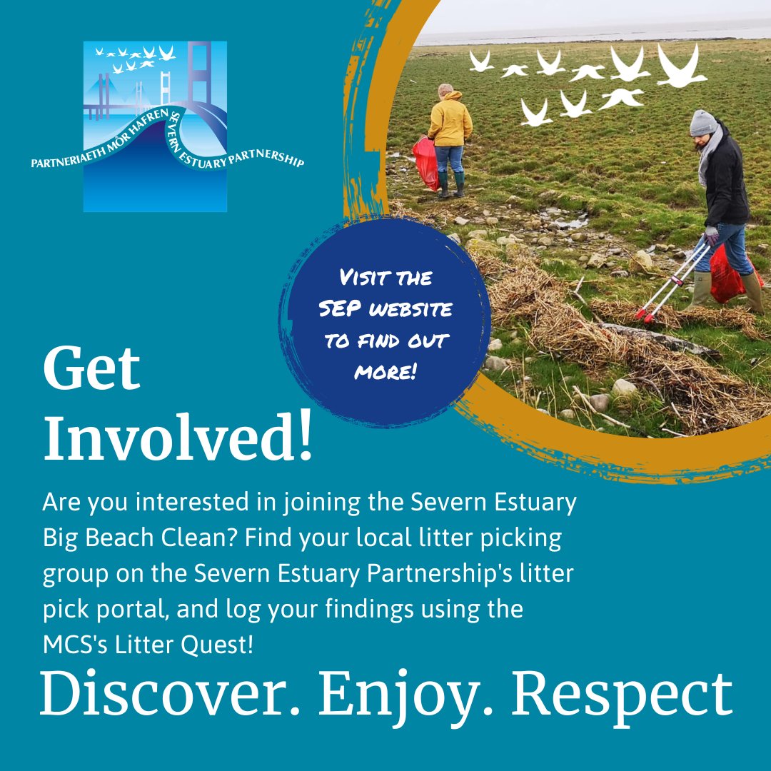 Want to get involved and help #SpruceUpTheSevern? 
Join the Severn Estuary Big Beach Clean, find your local group, and record your findings on the Litter Quest form! 

Find the form here: buff.ly/3w9NR1A