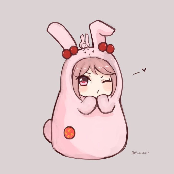 「pink hair rabbit costume」 illustration images(Latest)