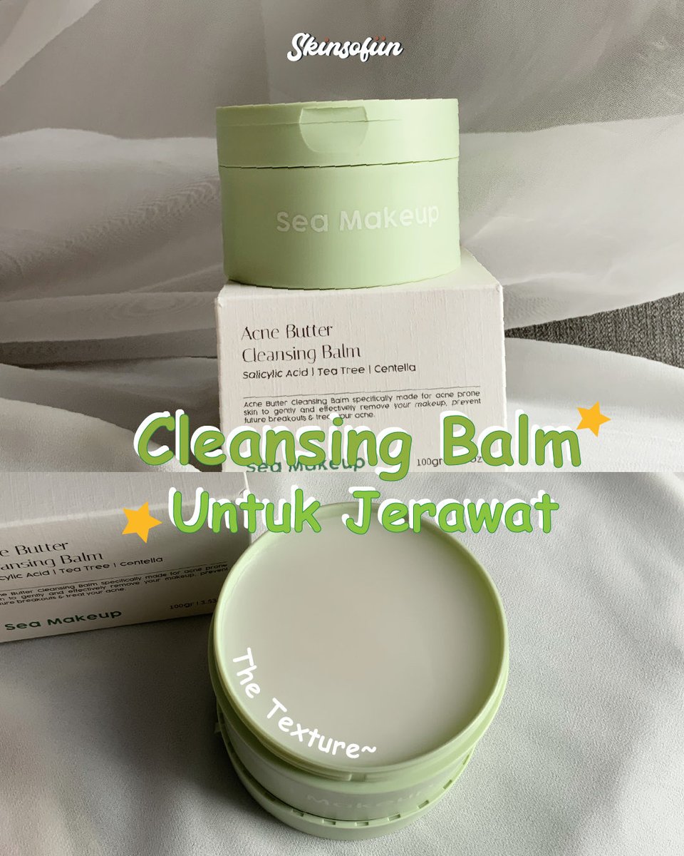 Chan on Twitter "RT skinsofun Baru kali ini ketemu cleansing balm