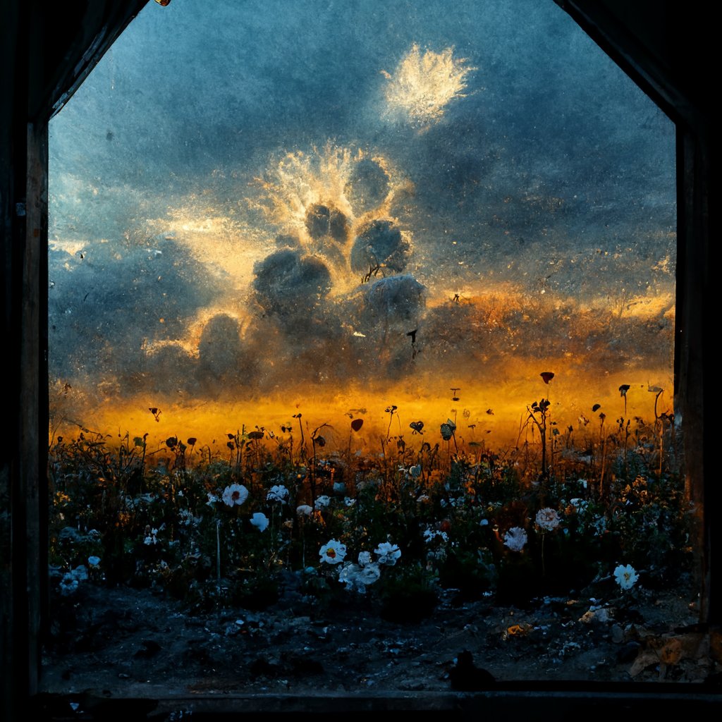 Halfofthesky's tweet photo. Flowers, at Dawn.

#digitalart #nft #nftcommunity #art #nftart #nftartist #digitalartist #midjourney #midjourneyart #midjourneyai #digitalpaintings #digitalillustrations #generativeart #aiart #aiartcommunity #artofinstagram #dawn #flowers #flowerlovers #fromthewindow https://t.co/f0HxQs8dnT
