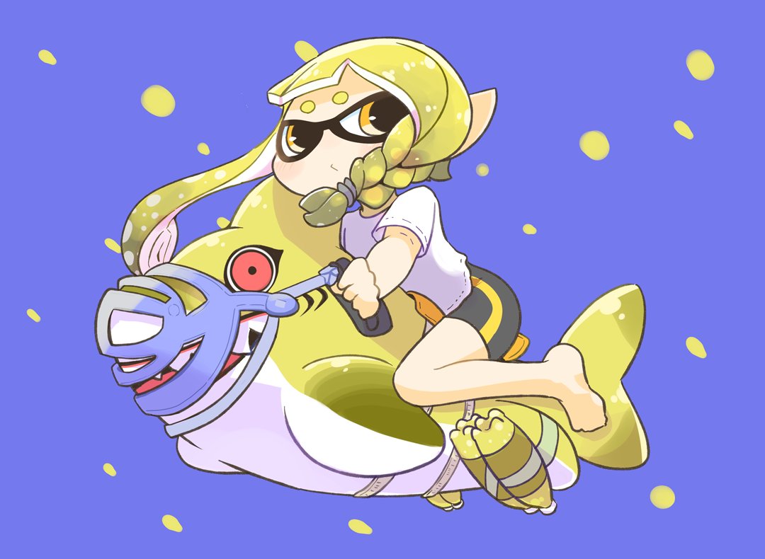 インクリング ,イカガール(スプラトゥーン) 「三三 」|いにしえ/香椎なつのイラスト