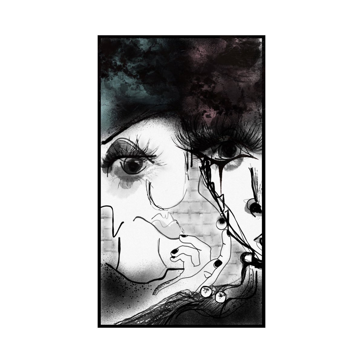 NFTartTherapy's tweet photo. #faceyourfear by @artspaceofyeliz https://t.co/uu79reUkxb