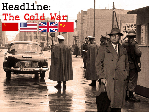 Well, well, <a href="/consimgamejam/">CONSIM Game Jam</a> #2 is over, and it definitely delivered! Hard to believe 3 days elapsed so quickly. 🥴 Our 3-people team produced a very humble entry centered around the themes of intelligence and covert operations : "Headlines : The Cold War".