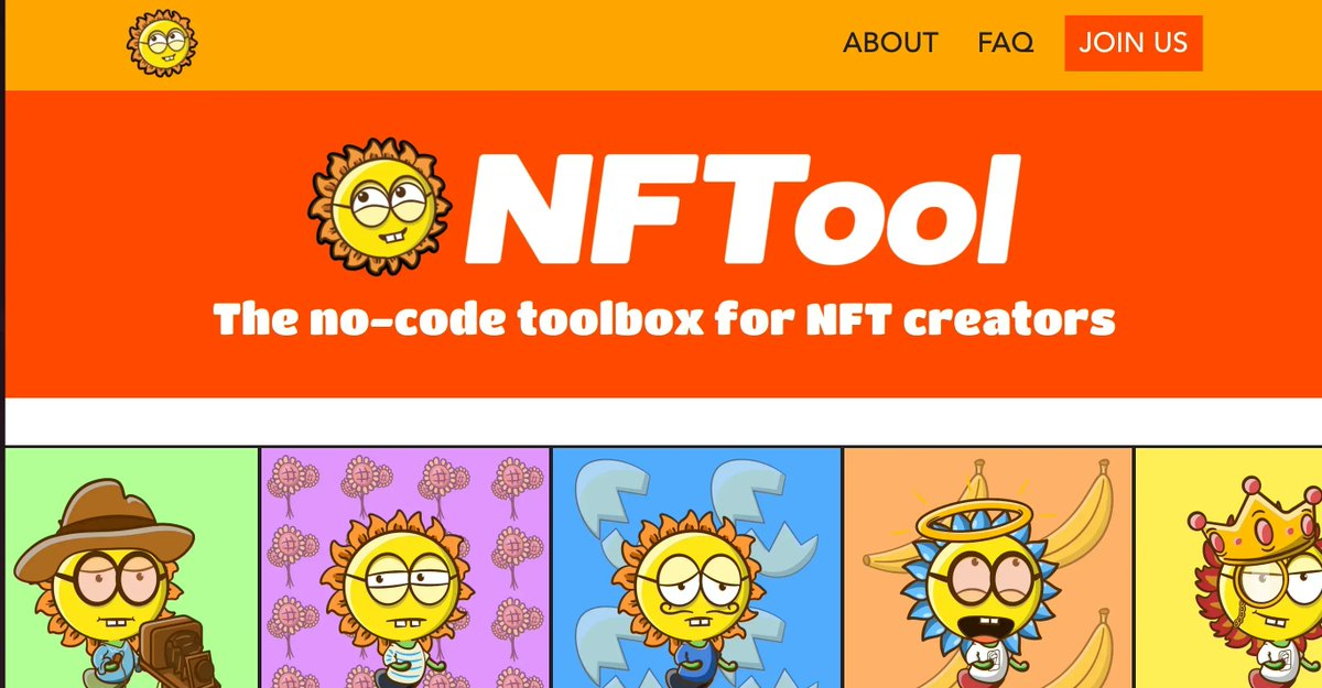 NftoolP's tweet image. We are happy to share the release our new funky webapp. Feel free to have a look at it! Don't forget to follow us in our channels. The #nft generation tool will be available soon so stay tuned!
#vangome #nftoolpro 
nftool.pro