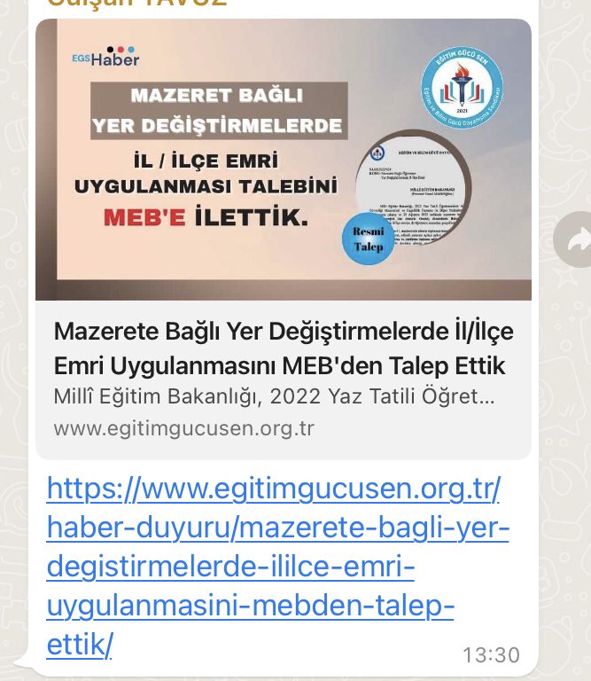 oguzozat's tweet photo. İller arası yer değişikliğinde öğretmenlerin ilişik kesme işleminin vekaletname ile yapması ayrıca
Özür grubu atamalarda Aile birliği için il emri uygulamasının yapılmasına dönük @egitimgucusen olarak MEB, Personel Genel Müdürlüğünden taleplerde bulunduk 
https://t.co/HH4SuBA2vE https://t.co/ht3EUMqwCE