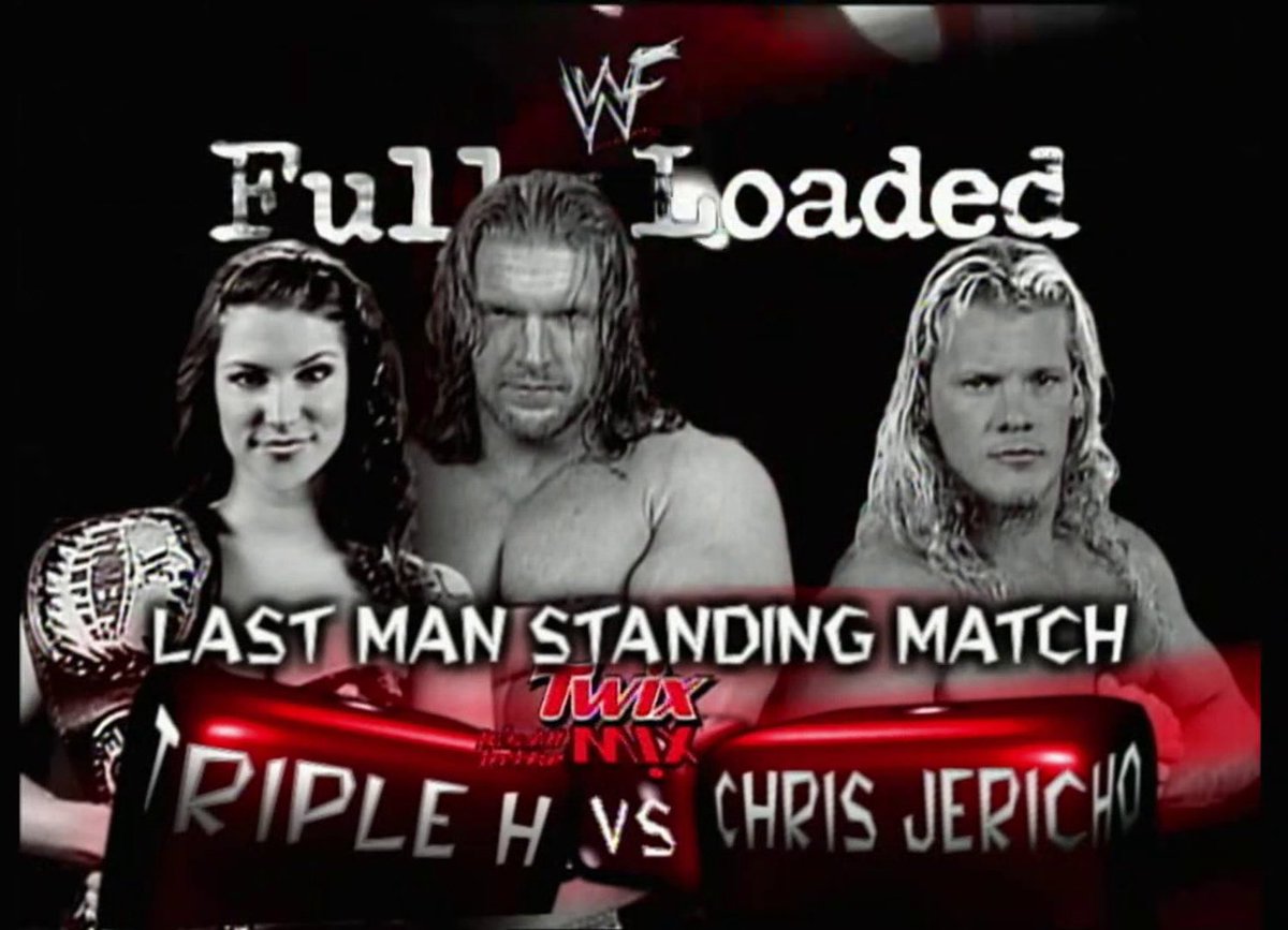 ShoneCold's tweet photo. 🏆👑 #WinnerStaysOn 🏆👑
The Game @TripleH defeats Cactus Jack @RealMickFoley in an absolute classic at #RoyalRumble2000 to retain the #WSO Title
Let’s head to #FullyLoaded2000 as #TripleH & @IAmJericho square off in a Last Man Standing Match
What a year this was 🔥 https://t.co/NI55FW3zWo