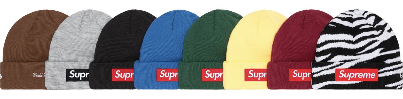 New Era Box Logo Beanie - fall winter 2022 - Supreme