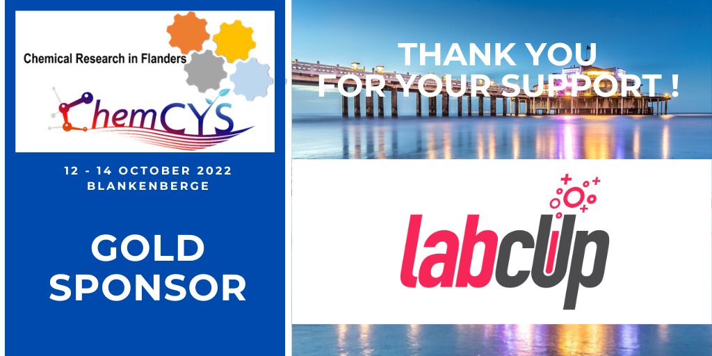 CRF_Symposium's tweet photo. Thank you #LabCup for supporting #CRFChemCYS2022 @FbwUGent @SynBioC @CStevens_UGent @MarliesVanBael1 @ChemCYS https://t.co/NF5OR1fZqK