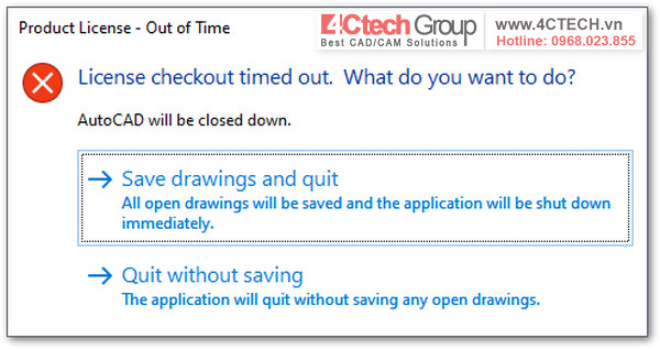 4ctechcenter's tweet photo. Lỗi License Checkout Timeout AutoCAD 2023 - 100% thành công
https://t.co/dNRY9zVXdM
Nguyên nhân và cách khắc phục lỗi như thế nào, bạn có thể xem bài viết chi tiết tại link trên.
#Autocad #4Ctech https://t.co/BQ2E9HnrV4