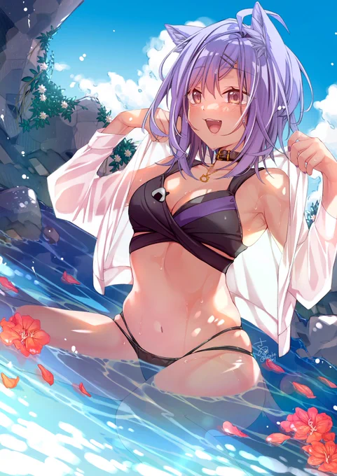 今年も暑いねえ #絵かゆ 