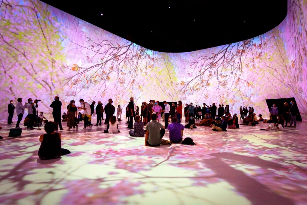 Jam Capsule à Paris, une expérience culturelle immersive propose "Japon" par Pierre Goismier 🖼️. 

#materia #materiasake #sake #sakéjaponais #japon #japan #art #visualart #immersive #experience #jamcapsule #paris #frenchart #japaneseart #frenchculture