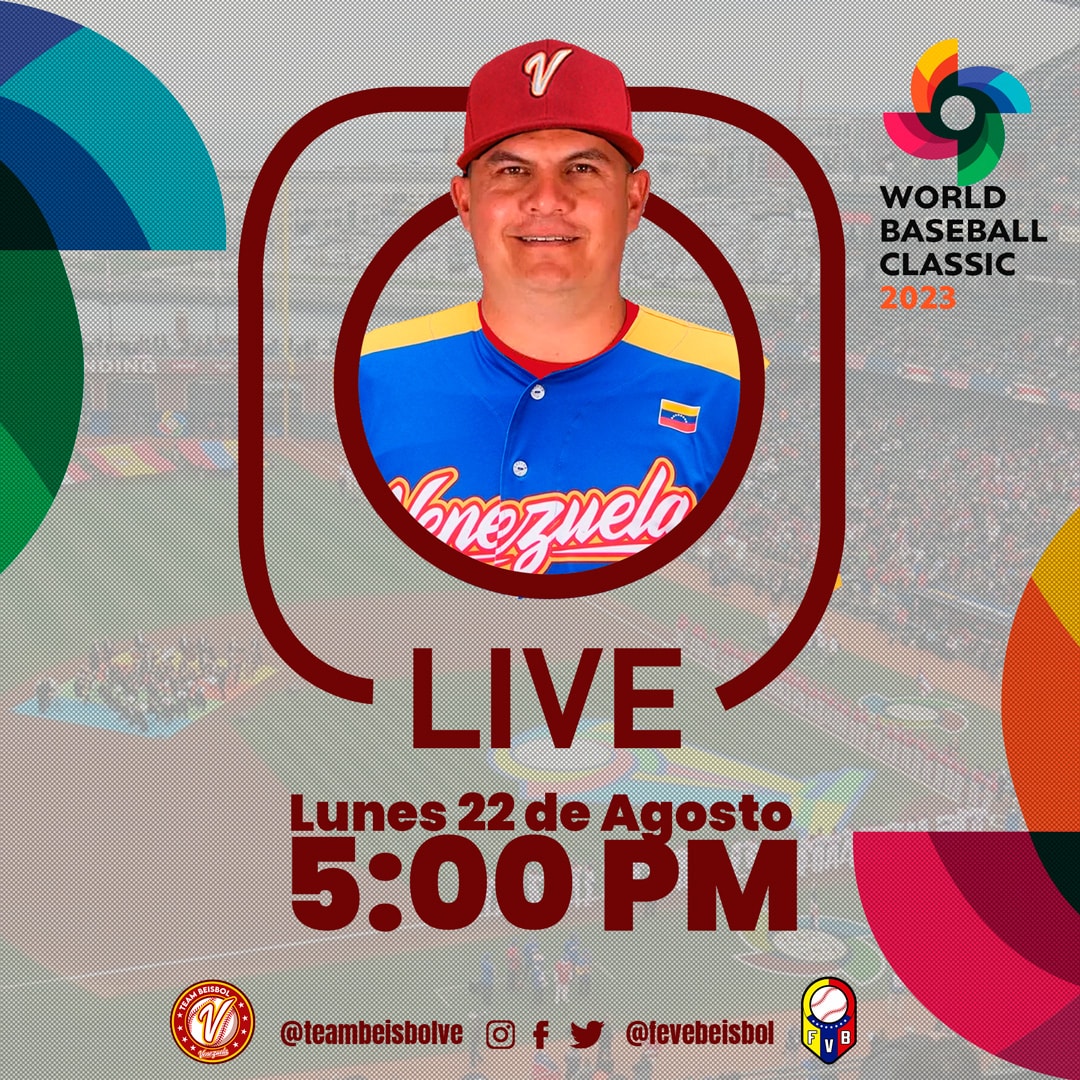#ENVIVO
#LIVE
•
Conversaremos con el manager del #Team en el #WorldBaseballClassic Omar López y <a href="/guilloyaber/">Guillermo Yaber Ll.</a> a través de la cuenta de instagram <a href="/TeamBeisbolVe/">Team Beisbol Venezuela</a>
•
Instagram live with Omar Lopez, #Venezuela #Team manager for the upcoming event
•
#PorSelección
#LaQueNosVuelveLocos